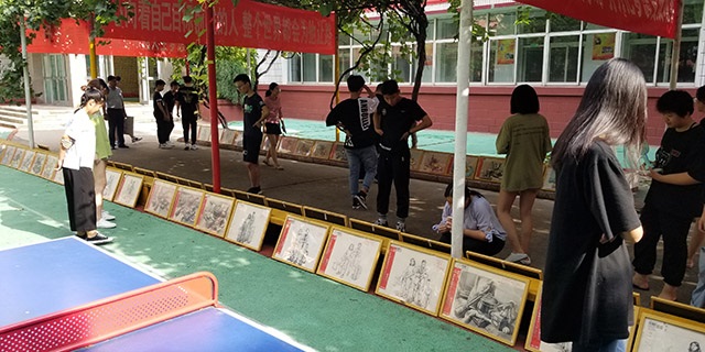 淄博实验中学新动力素描教育培训,素描