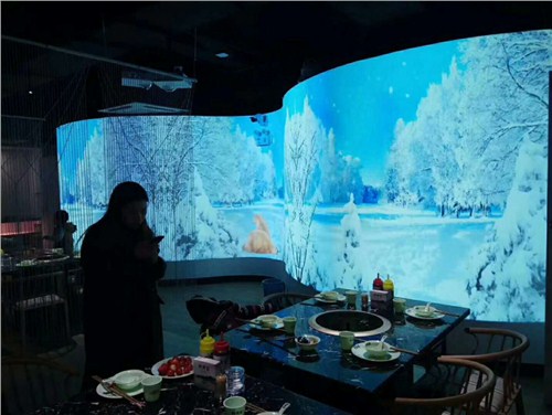 云南餐厅投影好,餐厅投影