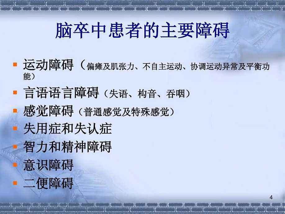 中风后遗症后遗症康复锻炼小方法,中风后遗症