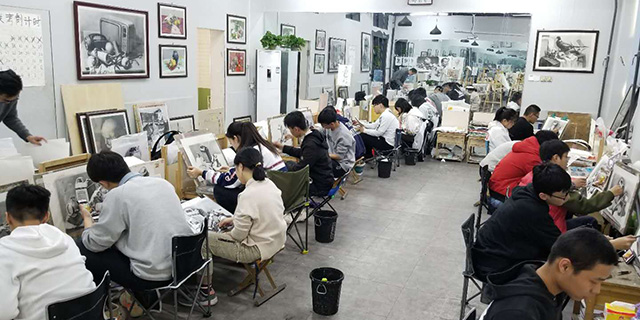 柳泉路附近新动力素描教育培训,素描