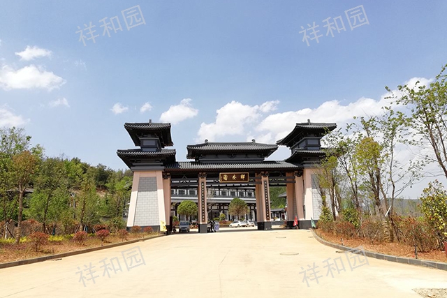 好口碑的祥安园下葬仪式,祥安园