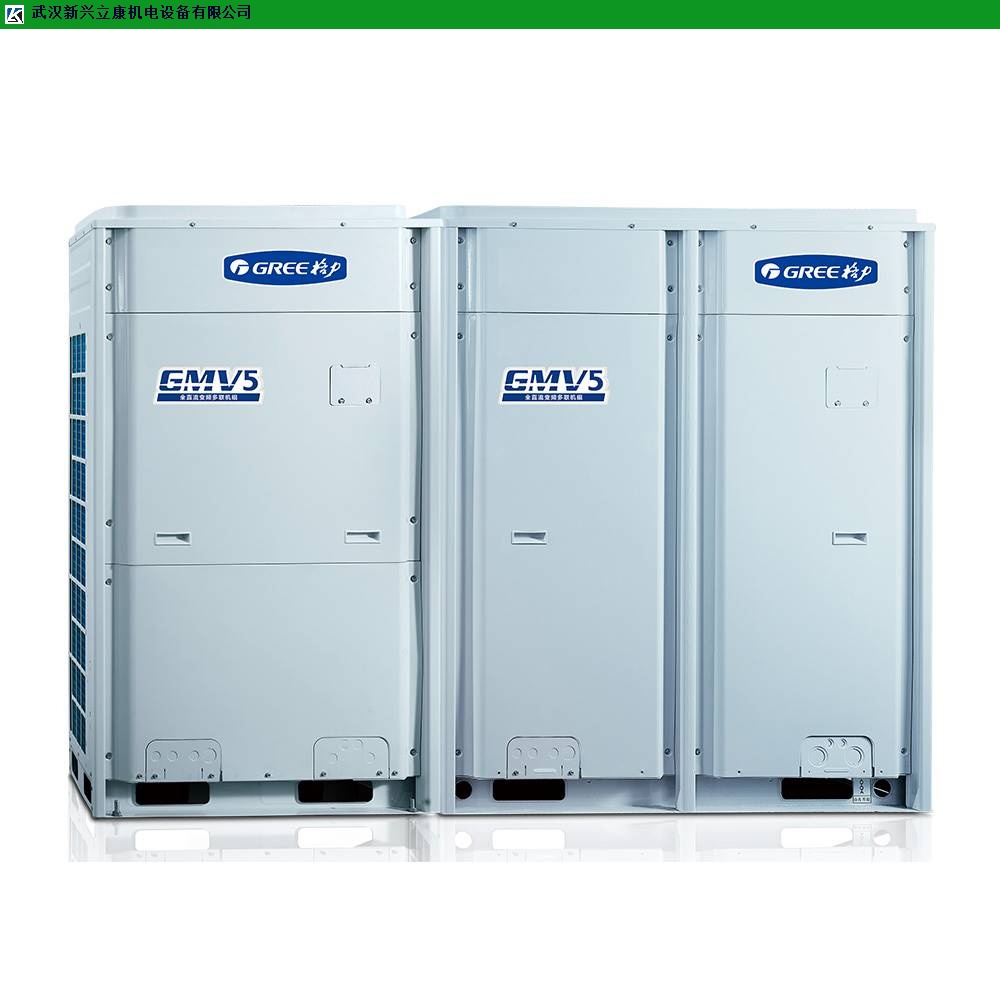 汉口复式楼美的商用中央空调深度清洗,商用中央空调