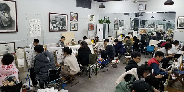 淄博十一中美术,美术