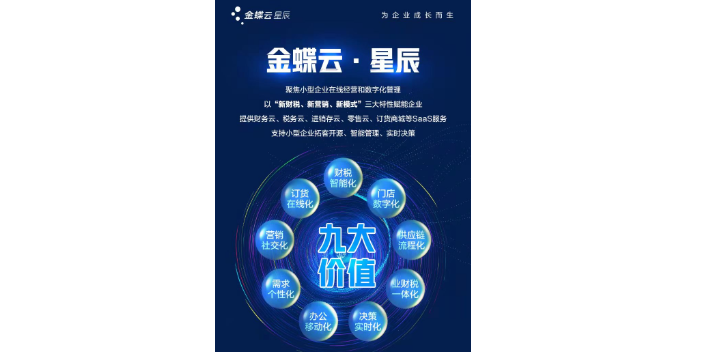 宝坻区试用金蝶云星辰电商管理软件就找天津天诚时代科技,金蝶云星辰电商管理软件