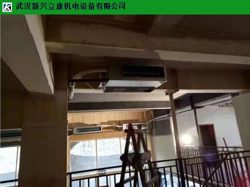 汉口火锅店美的风管式中央空调代理商,风管式中央空调