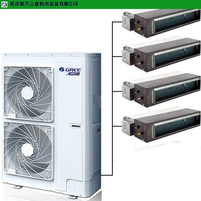 汉口售楼部美的风管式中央空调维修,风管式中央空调