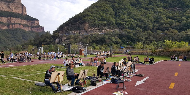 张店建桥实验学校附近新动力画室培训机构,画室