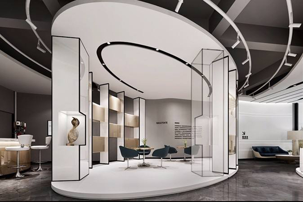 酒泉展厅设计创新,展厅设计